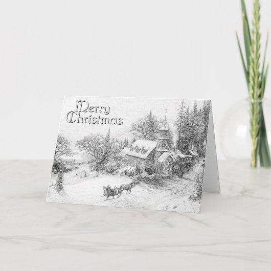 アダルトカラーリングクリスマスカード シーズンカード (正面)