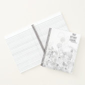 アダルトカラーリングジャーナル、表紙のみ ノートブック (内部)