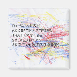 アダルトカラーリングブックマグネット マグネット