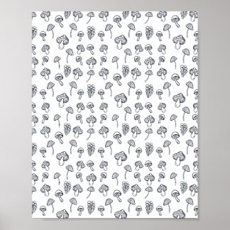 アダルトカラーリングページデザイン ポスター