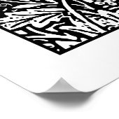 アダルトカラーリングポスターウィリアム・モリスフローラ園 ポスター (角)