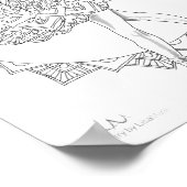 アダルトカラーリングポスターバレリーナマンダラダンサー ポスター (角)