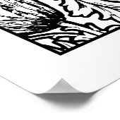 アダルトカラーリングポスターWilliam Morris Anemone ポスター (角)