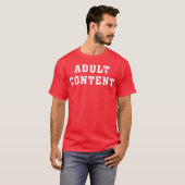 アダルトコンテンツ - ビンテージ1 Tシャツ (正面フル)