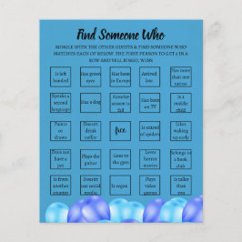 アダルトサプライズ誕生日ビンゴゲームカード