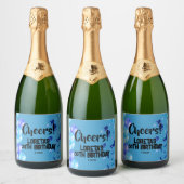 アダルトサプライズ誕生日ワインボトルラベル スパークリングワインラベル (ボトル)