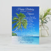 アダルトドーター誕生日カード (スタンド正面)