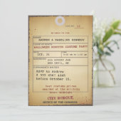 アダルトハロウィーントーラベルバッシュニュー邪悪なファブ 招待状 (スタンド正面)