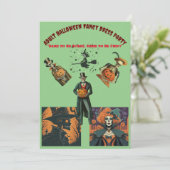 アダルトハロウィーンドファンシーレスパーティー 招待状 (スタンド正面)