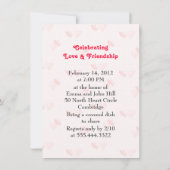 アダルトバレンタインデーパーティの招待状カード 招待状 (裏面)