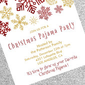 アダルトパジャマパーティの招待状 招待状
