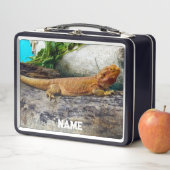 アダルトヒゲ竜トカゲ メタルランチボックス (インサイチュ)