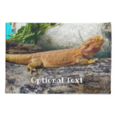 アダルトヒゲ竜トカゲ 枕カバー (裏面)