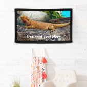 アダルトビパーソナライズされたード・ドラゴン・リザード 横断幕 (インサイチュ)