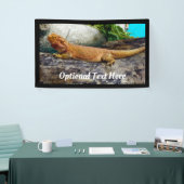 アダルトビパーソナライズされたード・ドラゴン・リザード 横断幕 (トレードショー)