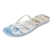 アダルトフリップフロップス「スターシェル、ビーチお願い」 ビーチサンダル (アングル)