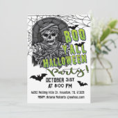 アダルトブオールスケルトンミイラハローウィンパーティ 招待状 (スタンド正面)