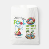 アダルトプールパーティーサマービーチ誕生日 フェイバーバッグ (正面)