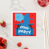 アダルトプールパーティー スタンダードカクテルナプキン (インサイチュ)