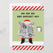 アダルトホリデーパーティー招待状 招待状 (正面/裏面)