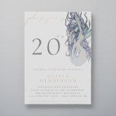 アダルトマーメイド任意の誕生日パーティーの招待