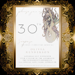 アダルトマーメイドANYサプライズ誕生日招待状