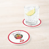 アダルトユーモアソファキングホットバレンタインデーコースター コースター (側面)