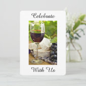 アダルトワイン/チェッセすべての行事パーティの招待状 招待状 (スタンド正面)