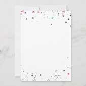 アダルト合同誕生日パーティーコンフェッカラフルト 招待状 (裏面)