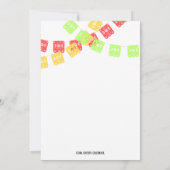 アダルト誕生日フェスタ招待状 招待状 (裏面)