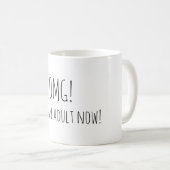 アダルト コーヒーマグカップ (正面右)