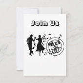 「アダルト」パーティの招待状のおもしろい大事な行事 招待状 (正面)