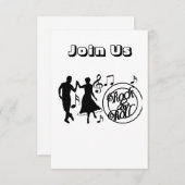 「アダルト」パーティの招待状のおもしろい大事な行事 招待状 (正面/裏面)