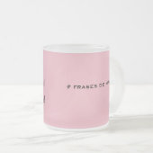 アダンドヴァズポンテウンスエーター フロストグラスマグカップ (正面右)