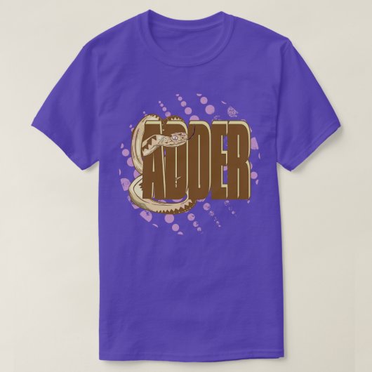 アダービパースネーク Tシャツ (デザイン正面)
