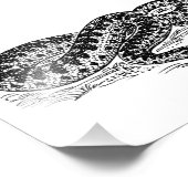 アダーヘビ フォトプリント            (角)