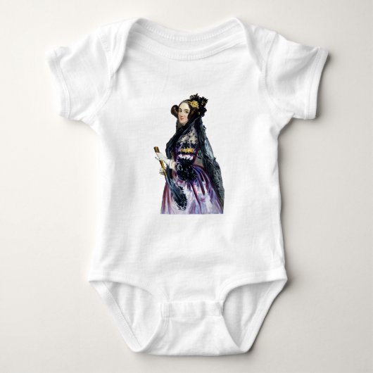 アダ伯爵夫人 ベビーボディスーツ (正面)