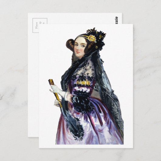 アダ伯爵夫人 ポストカード (正面/裏面)