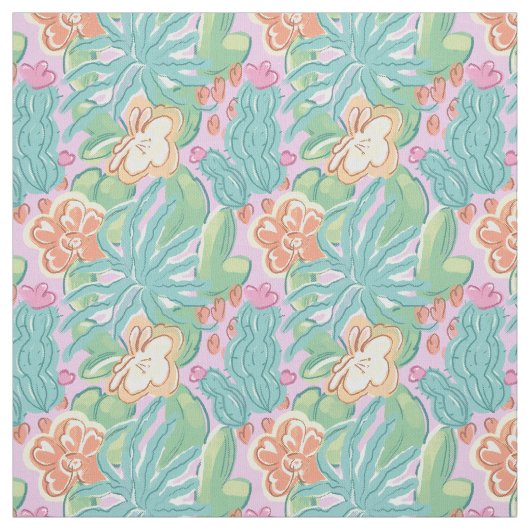 アチсティと植物。 ファブリック (見本)