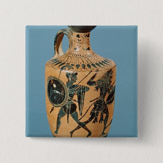 アチックのスタイルLekythos 缶バッジ (正面)