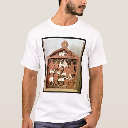 アチックの奉納のタブレット Tシャツ (正面)