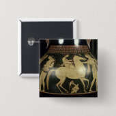 アチックの白姿のアンフォラ 缶バッジ (正面&裏面)