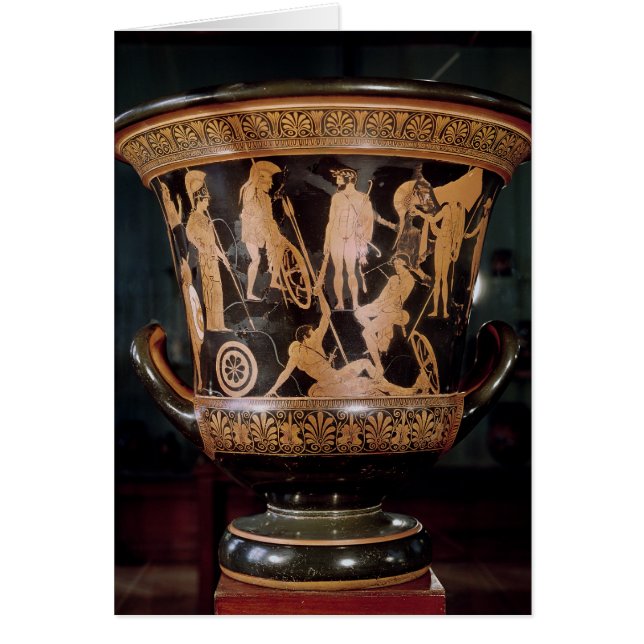 アチックの赤い姿のがくのkrater (正面)