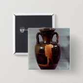アチックの赤姿のアンフォラ 缶バッジ (正面&裏面)