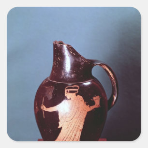 アチックの赤姿のoinochoe スクエアシール