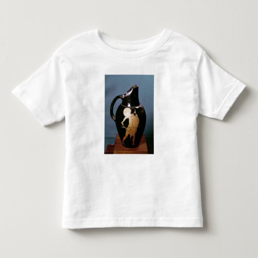 アチックの赤姿のoinochoe トドラーTシャツ (正面)