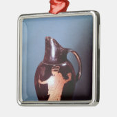 アチックの赤姿のoinochoe メタルオーナメント (左)