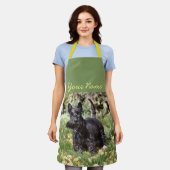 アチ エプロン (着用した状態)