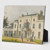 アッカーマンの「Repository of A」よりWimbledon House フォトプラーク (側面)