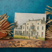 アッカーマンの「Repository of A」よりWimbledon House フォトプラーク (側面)